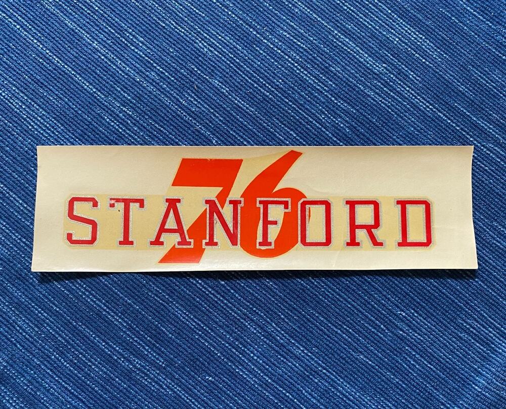 Union 76 Oil Stanford University California Decal Gas Station Travel Souvenir
